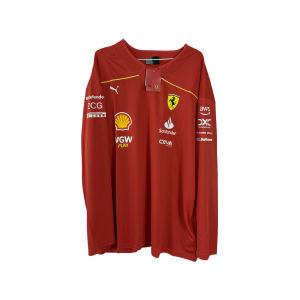 Scuderia Ferrari фланелка с дълъг ръкав (Карлос Сайнц)